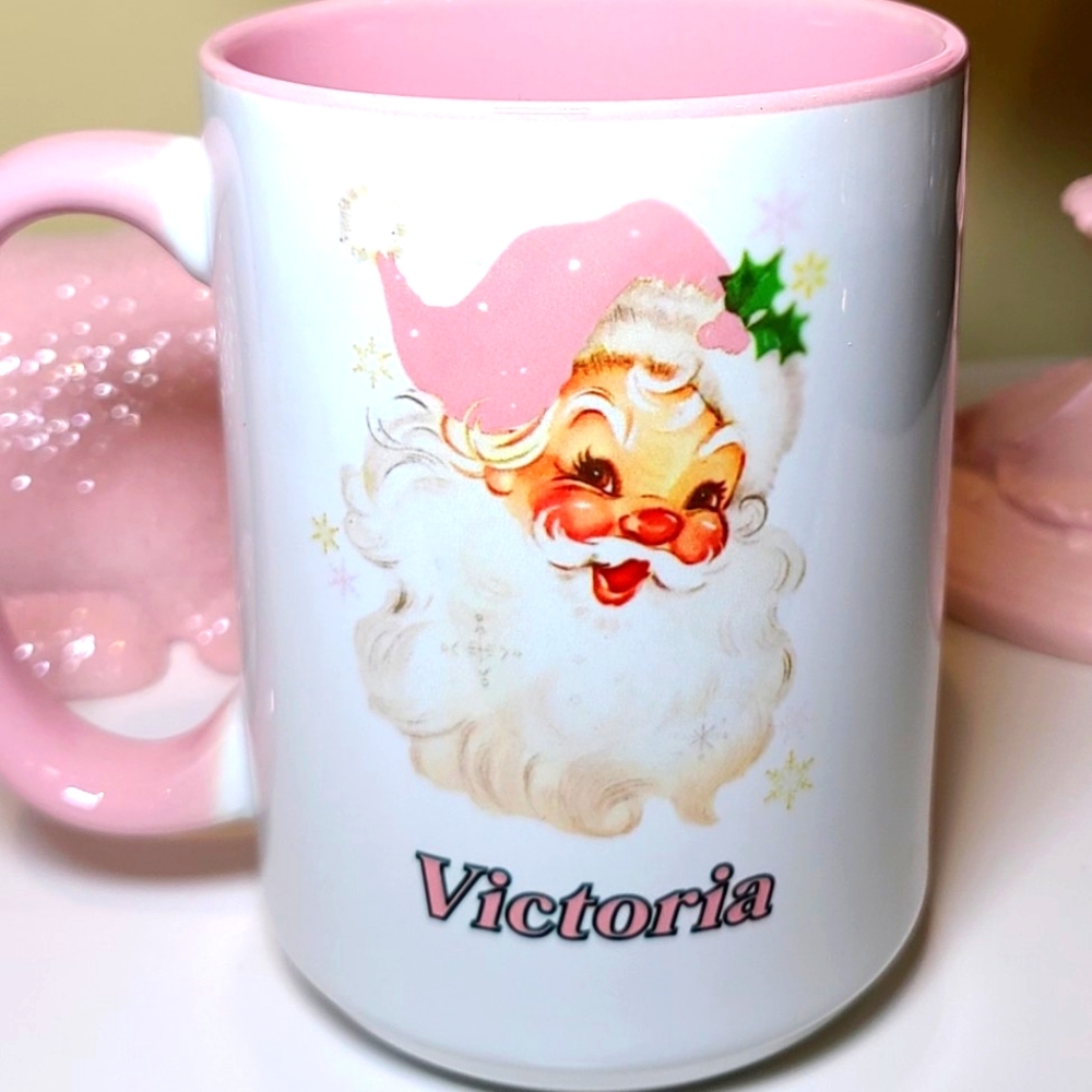Santa christmas mug